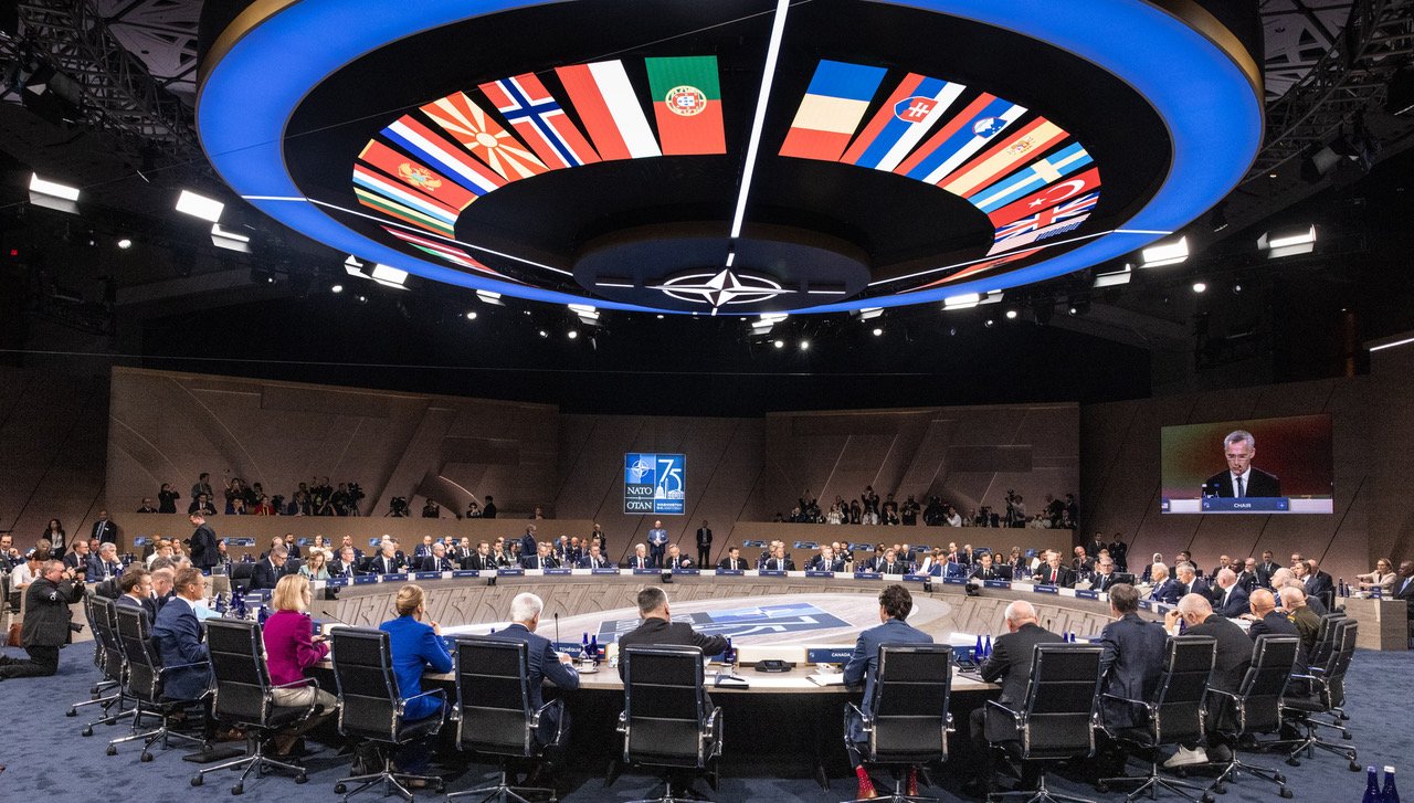 NATO Summit live TV event lighting production